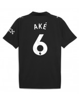 Manchester City Nathan Ake #6 Venkovní Dres 2025-26 Krátký Rukáv